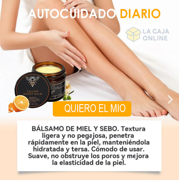 Tallow Honey Balm Piel Suave y Sin Irritacion